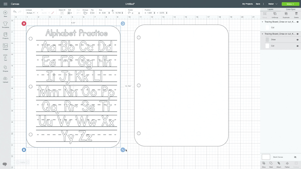 Download Diy Alphabet Numbers And Shapes Reusable Tracing Board Free Svg Included Karley Hall