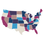 Michaels US Map SVG Cut File